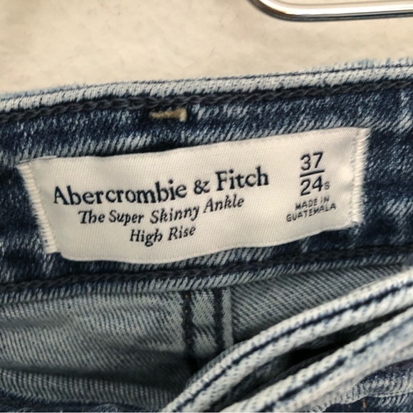 NWT Abercrombie & Fitch Super Skinny Ankle High Rise - Picture 8 of 14